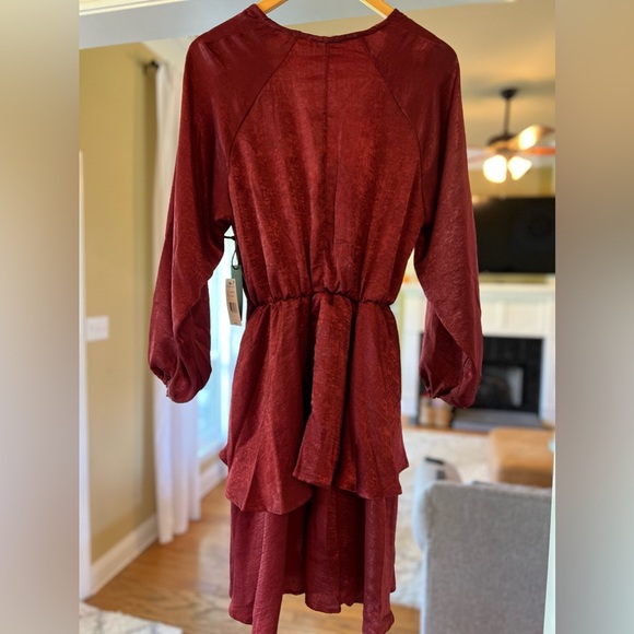 NWT Black Tape Dress - Picture 3 of 4